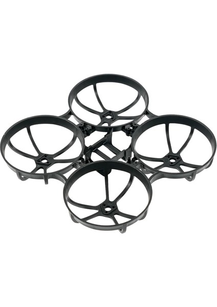 METEOR75 Pro Fpv Drone Çerçevesi 1s Mikro Fırçasız Whoop Meteor 75 Pro Fpv Yarış Rc Drone Quadcopter Çerçevesi Siyah (Yurt Dışından)