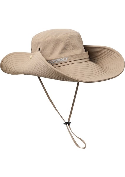 Erkekler ve Kadınlar Için Dağcılık Şapkaları Yaz Nefes Alabilen Çabuk Kuruyan Güneşten Koruma Büyük Siperlikli Güneş Şapkaları Açık Hava Yürüyüşü Balıkçılık Güneşten Koruma Şapkaları (Yurt Dışından)