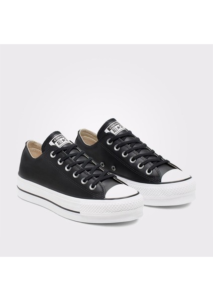 Chuck Taylor All Star Leather Platform Erkek Siyah Sneaker.001