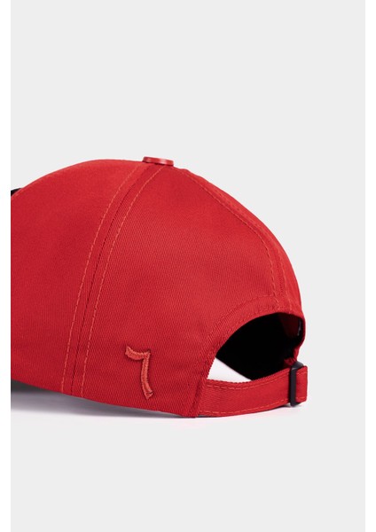 Six Parmak Logolu Siyah-Kırmızı Beyzbol Şapka indirimleri