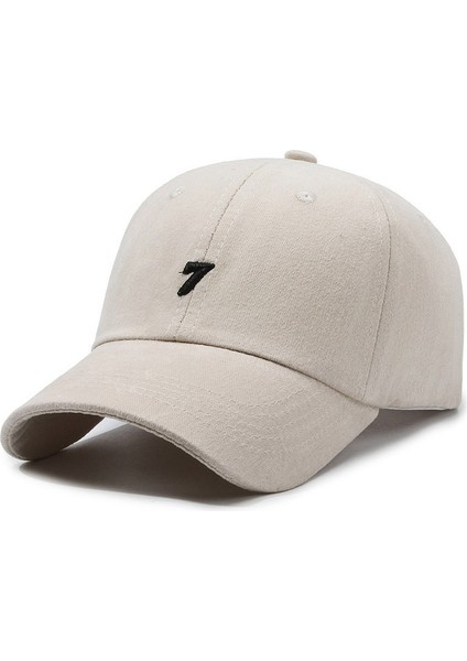 Yüksek Kaliteli Beyzbol Şapkası Moda Marka Nakış Çok Yönlü Yumuşak Üst Ayarlanabilir Ördek Gagası Şapkası Yüzünüzün Daha Küçük Görünmesini (Yurt Dışından)