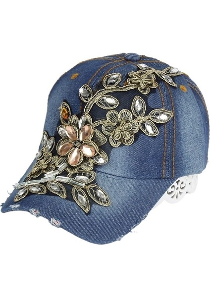 Yeni Sıcak Satış Kadın Beyzbol Şapkası Moda Gül Çiçek Güneş Şapkası Spor Şapkası (Yurt Dışından)