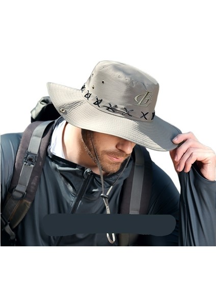 Yaz Yeni Stil Balıkçı Şapkası Erkek Açık Hava Balıkçılığı Dağcılık Büyük Siperlik Güneşlik Nefes Alabilen Güneş Koruma Şapkası Aşınmaya Dayanıklı ve Sıçramaya Dayanıklı (Yurt Dışından) fiyatları