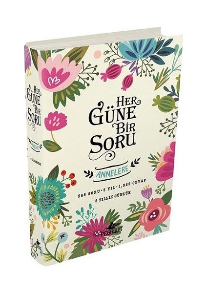 Her Güne Bir Soru Anneler İçin Ciltli Günlük Kitap – Potter Style Tasarımlı Özel Defter