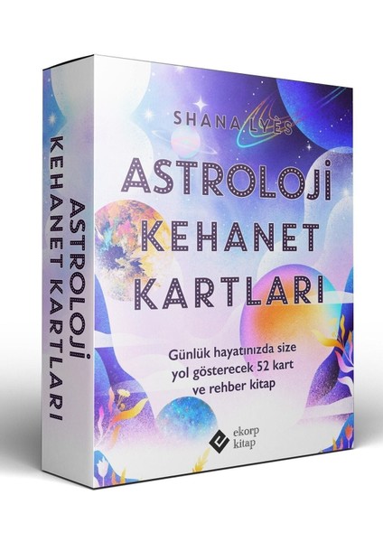 Astroloji Kehanet Kartları ve Rehber Kitap Seti Shana Lyes Artemis Yayınları 128 Sayfa Kişisel Gelişim indirimleri