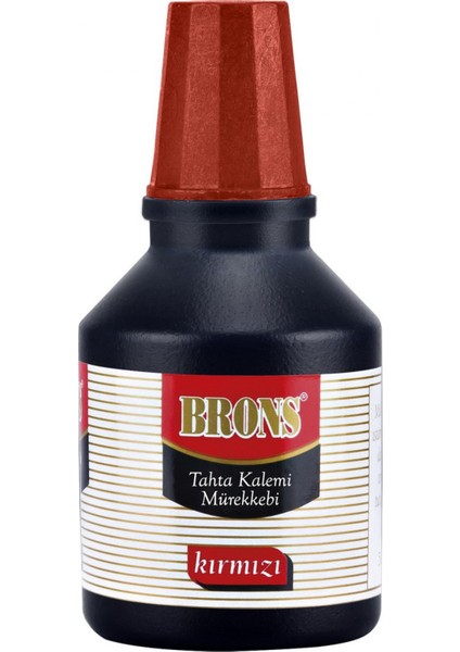 Tahta Kalem Mürekkebi 30 Cc Kırmızı