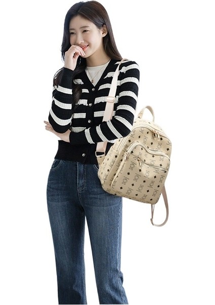 Sırt Çantası Kadın Sevimli Ayı Yolcu Sırt Çantası Dış Ticaret Moda Kadın Üniversite Öğrencisi Sırt Çantası Büyük Kapasiteli Öğrenci Okul Çantası (Yurt Dışından) fiyatları