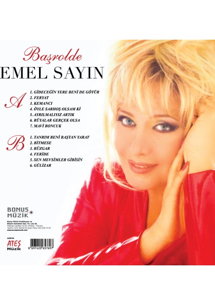 Emel Sayın - Başrolde (PLAK) fiyatları