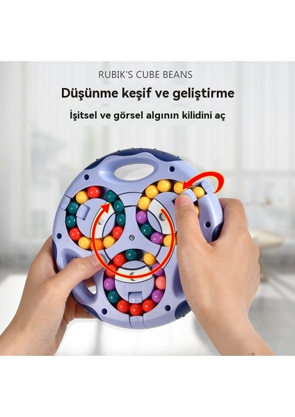 Bulmaca Döner Anaokulu El Erken Eğitim Çift Taraflı Parmak Ucu Oyuncak (Yurt Dışından) fiyatları