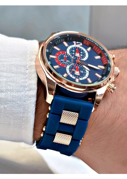 Lacivert Renk Erkek Kol Saati Babalar Günü Hediyesi modelleri