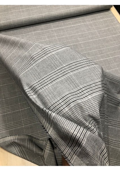 Ekose Gabardin Kumaş-Likralı-Etek, Pantolon, Elbise modelleri