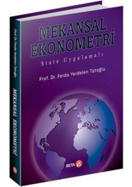 Mekansal Ekonometri - Ferda Yerdelen Tatoğlu