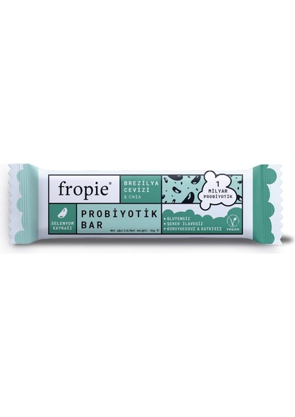 Brezilya Cevizi & Chialı Probiyotik Bar - 35 g - 12 adet indirimleri