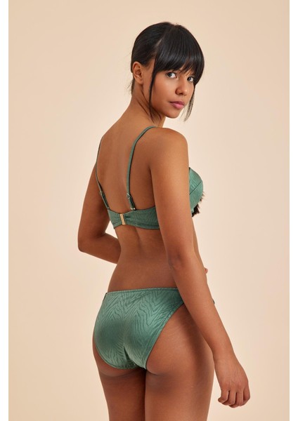 Bali Yeşil Dolgulu Straplez Push-Up Bikini Takım indirimleri