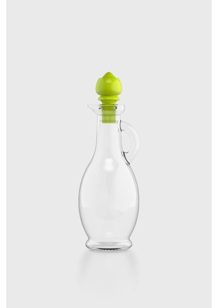 Kibele 250 ml Yeşil Kapaklı Cam Yağlık 151024