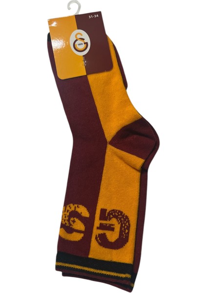 Galatasaray Çoçuk Soket Çorap