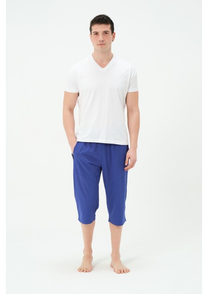 Erkek Uzun Deniz Şortu 2827-25 Saks fırsatları