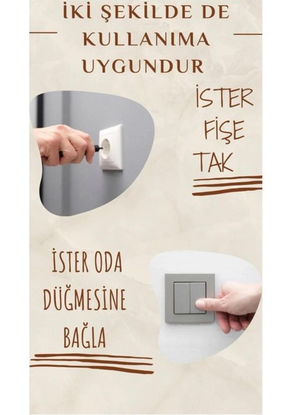 60 cm Ledli Yuvarlak Güneş Işığı Banyo ve Makyaj Aynası Kahverengi fiyatları