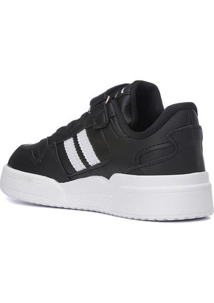 Günlük Çocuk Sneaker Bağcıklı ve Cırtlı Hafif Kaymaz Taban Rahat Spor Ayakkabı 100