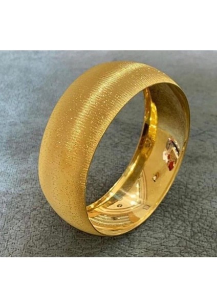 22 Ayar Altın Kaplama 2 cm Genişliğinde Simli Model Bilezik fiyatları