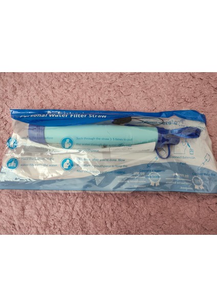 Acil Durum Su Arıtma Pipeti modelleri