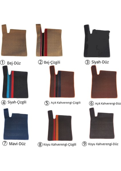 Skoda Superb 2024 Sonrası Aracına Özel 8d Paspas Takımı fırsatları