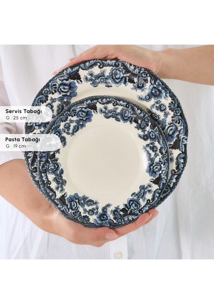 Melora 24 Parça 6 Kişilik Yemek Takımı