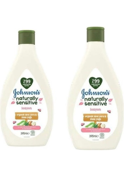 Organik Aloe Vera & Shea Yağlı Bebek Losyonu 2X395ML