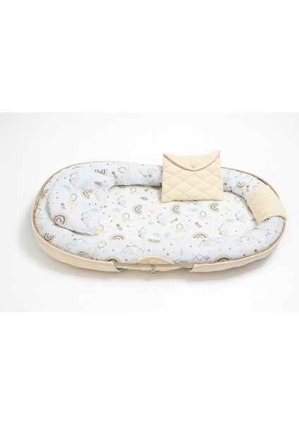 Babynest Taşınabilir Bebek Yuvası, Bebek Bakım Çantası, Bebek Yatağı, Uyku Konsepti fırsatları
