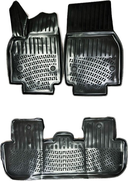 Tesla Model Y Juniper 2025+ Uyumlu Oto Havuzlu Paspas - Model Y Juniper 2025+