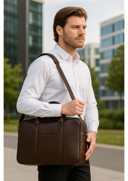Macbook Organizer Laptop Evrak Çantası 15.6" & 16" Inç Taba fırsatları