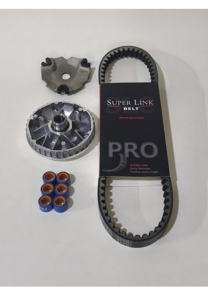 Motor Athena 125 Uyumlu Performans Set (Kyş, Vrytr, 9 gr Baga,15-30 Kmh. Arası Hız Artışı)