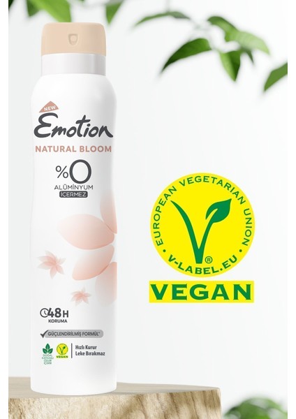 Natural Bloom Kadın Deodorant 3 x 150 ml