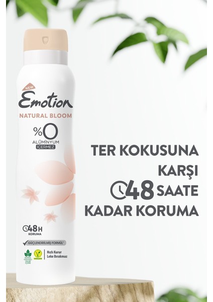 Natural Bloom Kadın Deodorant 3 x 150 ml fiyatları