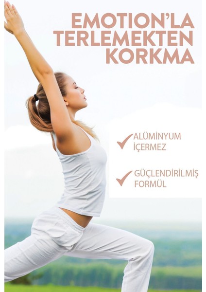 Natural Bloom Kadın Deodorant 3 x 150 ml fırsatları