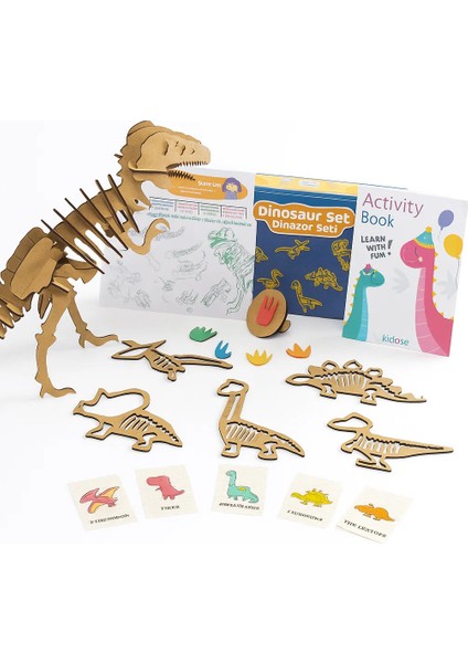 Dinozor Eğitim Kiti - (Dinosaurs Kit) fiyatları