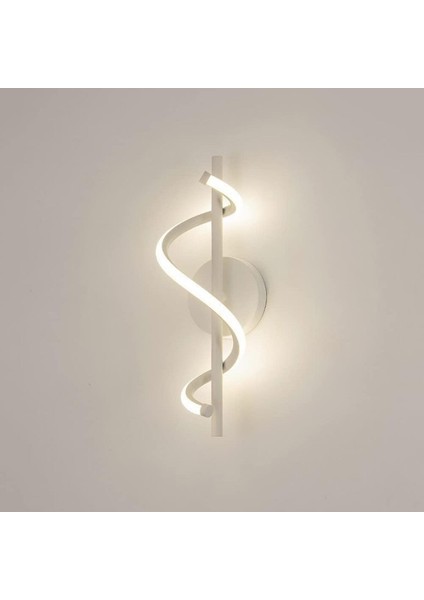 Ömür Buse 2'li LED Aplik Alüminyum Beyaz Renk Şık Tasarım İç Mekan Aydınlatması modelleri