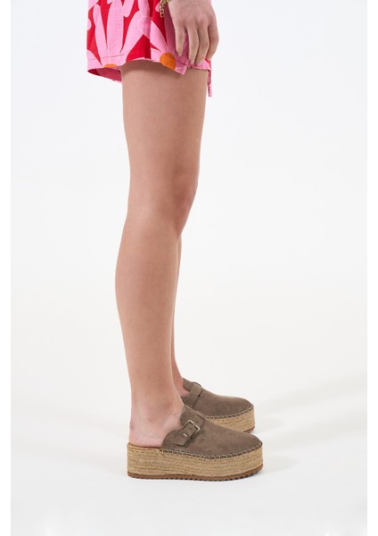 Elira Sigaro Hakiki Deri Kadın Espadril Terlik fiyatları