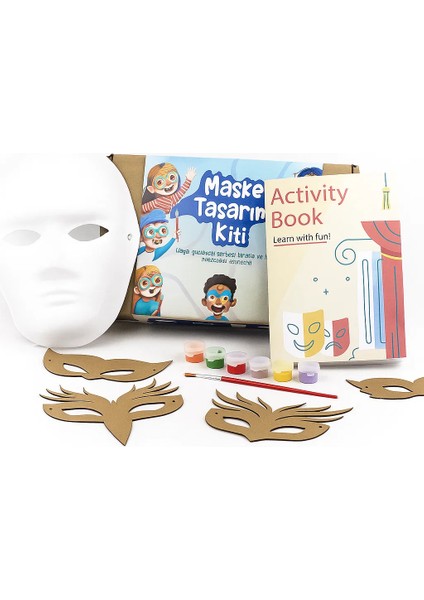 Eğitici Yüz Maske Tasarım Kiti -(Face Mask Design Kit) fiyatları