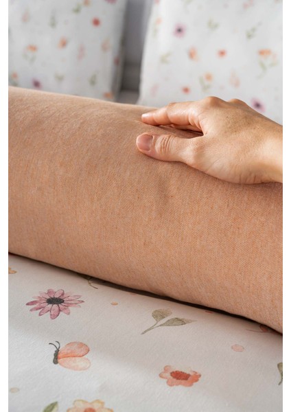 Soft Çiçekli Çift Kişilik Nevresim Takımı Pamuklu fırsatları