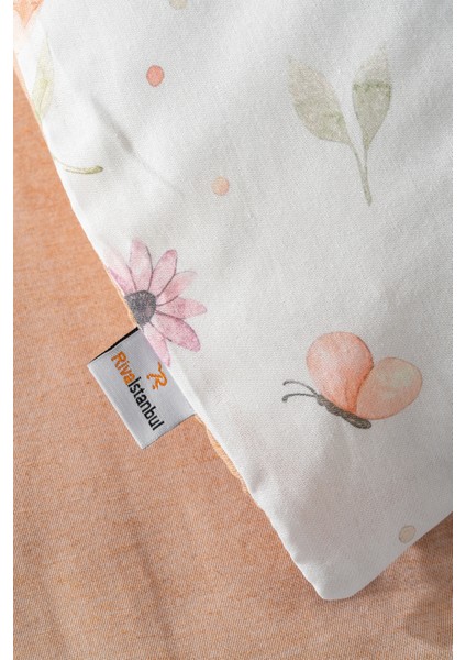 Soft Çiçekli Çift Kişilik Nevresim Takımı Pamuklu indirimleri