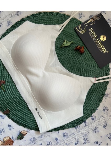 Valentina Fitilli Ince Askılı Hafif Destekli Kopçasız Dikişsiz Lazer Kesim Bralet/sütyen/büstiyer fiyatları