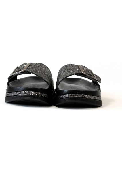 .simli Siyah Comfort Kadın Terlik indirimleri