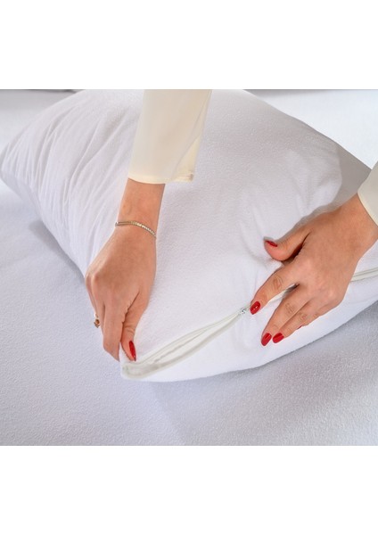 Pamukkale Su Sıvı Geçirmez Yastık Alezi 2'li Pamuk 50 x 70 cm