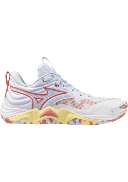 Wave Momentum Elite Kadın Voleybol Ayakkabısı Beyaz / Turuncu fırsatları