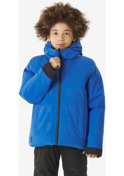 Wedze Çocuk Şişme Kayak Montu - 6/14 Yaş - Mavi - 500 Warm