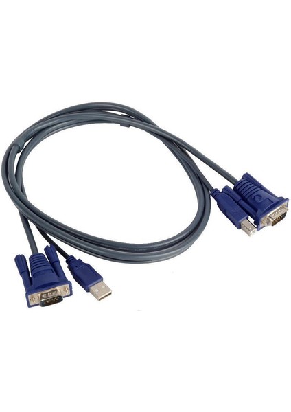 4535 USB Kvm Switch VGA Yazıcı Adaptör Kablosu