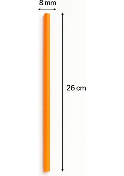 Turuncu Pipet 26CM Frozen - 50 Adet fiyatları