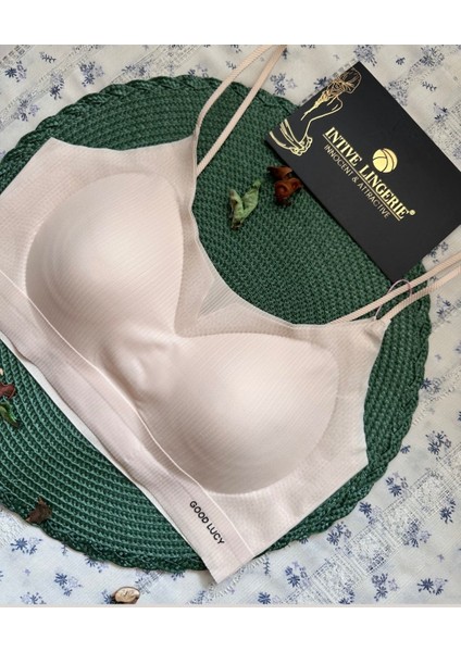 Valentina Fitilli Ince Askılı Hafif Destekli Kopçasız Dikişsiz Lazer Kesim Bralet/sütyen/büstiyer modelleri