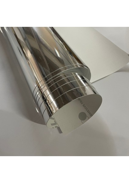 Gümüş Kendinden Yapışkanlı Folyo 125 cm x 1 Metre fırsatları